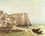 Gustave Courbet, Die Keste von Etretat
